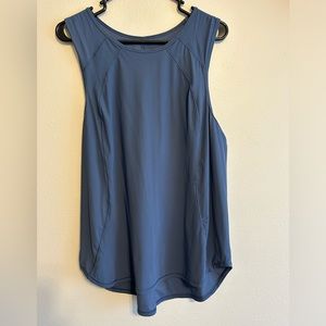 Lululemon Iron Blue Sculpt Tank